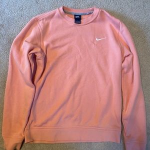 Mens Nike Crewneck Sweatshirt Salmon Pink Size Medium